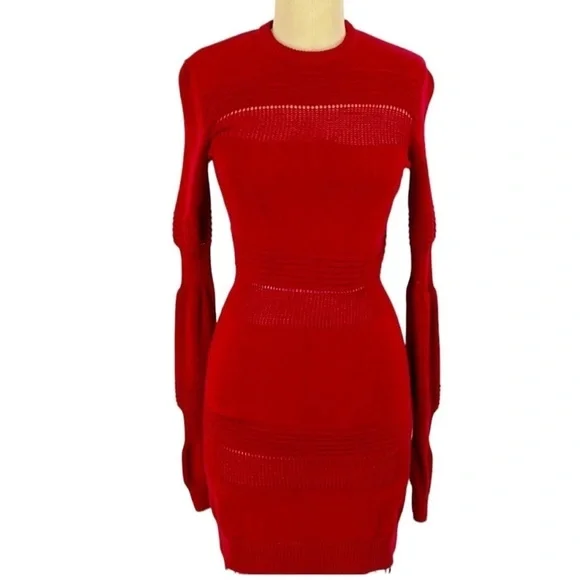 fitted lace wedding dress Amazon.com: Women's V Neck Wrap Sweater Dress Long Sleeve Cable Knit Bodycon  Mini Party Dress Casual Solid Color Pullover Jumper (X-Large,Red) : Clothing,  Shoes & Jewelry main image 1